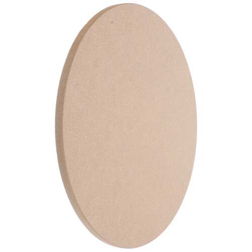 2Pièces Support Lisse Recyclé Pour DIY Sur Roue Couleur Marron