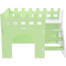 3Pièces Refuge Hamster PVC Texture Douce Multi-Usage