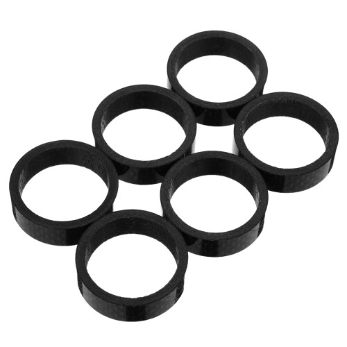 12Pièces Guidon Carbone Noir Montage Facile