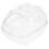 Bac Bain Hamster Chinchilla Transparent Accessoire Durable 1