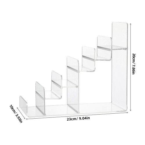 4Pcs Acrylic Purse Stand Wallet Display Holder Clear Organizer 1