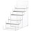 4Pcs Acrylic Purse Stand Wallet Display Holder Clear Organizer 7