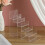 4Pcs Acrylic Purse Stand Wallet Display Holder Clear Organizer 9