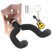 4Pièces Support Guitare Mural Robuste Avec Kit Vis Multi Couleur