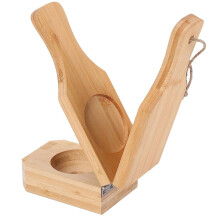3Pcs Wood Plantain Press Tostone Smasher Kitchen Tool