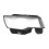 Left + Right Headlight Lens Cover Transparent  Light Shell for  Grand Cherokee 2014-2019 4
