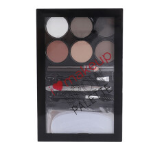 7Ensembles Ensemble Sourcils Six Teintes Tenue Longue Accessoire Cosmétique