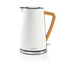 Elkedel | 1.7 l | Soft-Touch | Hvid | Drejelig 360 grader | Skjult varmeelement | Strix-controller | Beskyttelse mod kogetørring