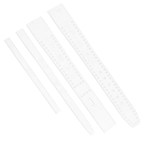 5Pièces Matrice Bracelet Montre Transparent Design Unique 1