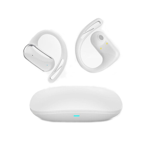 -Vertaalheadset, Oorgemonteerde Open Vertaalheadset, 144 Talen, Vertaalheadset, Wit 1