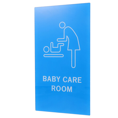 4Pièces Plaques Identificatives Baby Care Chambre Décor