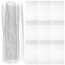 5Pièces Rouleau Inox Anti-Moustiques Argenté Multiusage