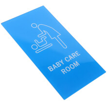 5Pièces Plaques Acryliques Bébé Chambre Adhésives Colorées