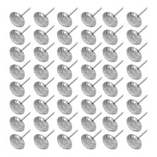 800PiĂšces DĂ©coratifs En Fer ArgentĂ© Pour Bricolage Et Ăcole
