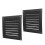 4Pièces Grille Anti- Noir Galvanisé Pour Extraction Maison 3