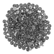 1500Ensembles Brooch Keepers Métal Argent Sécurisés Usage à Domicile