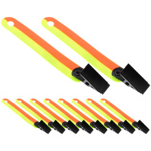12Pièces Clips Réfléchissants PVC Multi Usage Plein Air Chasse