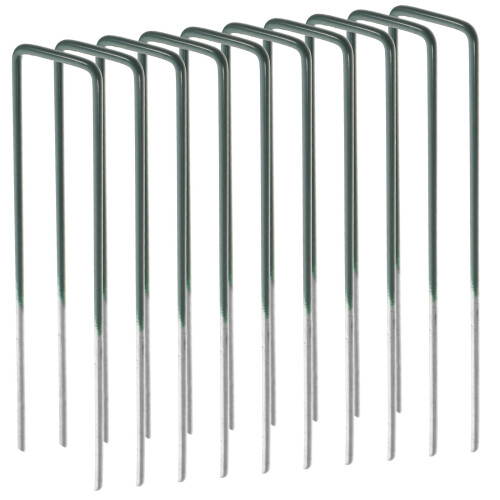 50Pièces Piques En Acier U-Forme Usage Jardin Camping
