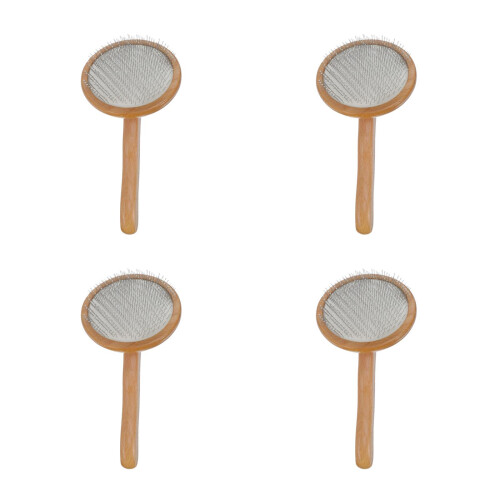 4Pcs Fine Wool Hand Carders for Needle Felting and Craft Wool Projects 2