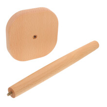 4Pièces Distributeur Papier Essuie-Tout Bois Clair Design Stable
