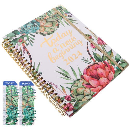 4St - En Lesplanner Met Weekkalender, Notepad En Planning