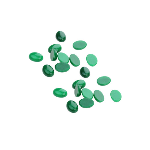 30Pièces Cabochons Ovale Verre Pour DIY