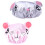 4Pièces Bonnets Enfant En Polyester Et Confortable 1