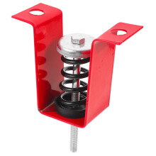 2Pcs Spring Vibration Isolator Hanger Galvanized Steel for Machine Use
