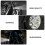 2Pièces Lampes Travail Noir Aluminium Circulation Sécurisée 7
