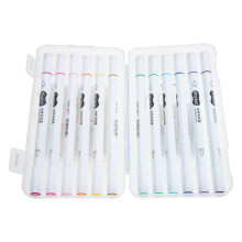 2Ensembles Feutres Acryliques Peinture DIY Couleurs Vives Pour École