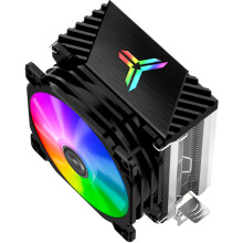 2Pièces Ventilateur Refroidisseur Pièce Rgb Noir À Double Caloducs