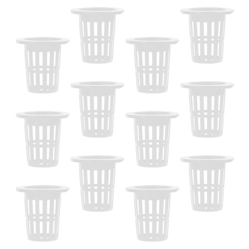 100Pièces Pots Hydroponiques En Plastique Résistants Pour