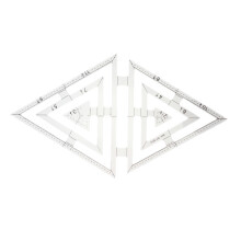 3Pièces Règle Patchwork Couture Transparente Blanche Angle Pratique