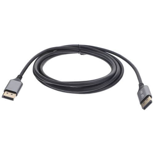 2Pièces Câble Display Port PVC Flexible 8K 60Hz Usage Moniteur