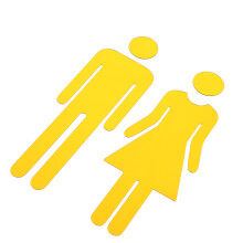8Pièces Wc Bureau Facile À Poser
