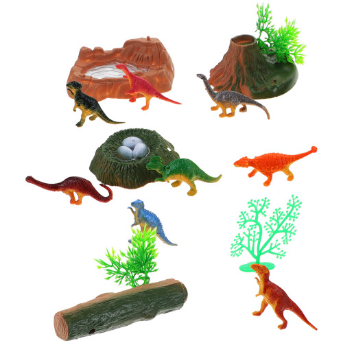 8Ensembles Miniatures Plastique Sûr Coloré Pour Jeu