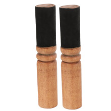 2Pièces Maillet Bol Sonore Bois Feutre Café Effet Calmant Portable