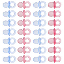 500St Blauwe En Gekleurde Fopspenen Babyshower Party Favors