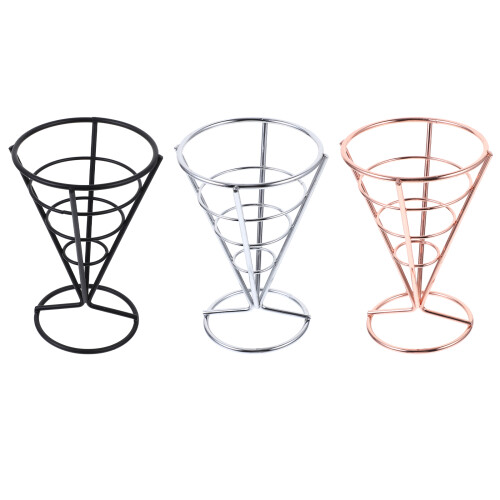 9Pièces Support Cônes Fer Coloré Présentoir Glaces Amuse-Bouches