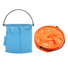 4Pièces Seau Pliant Plastique Pour Lavage Brosse Pêche