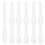 40Pièces Spatules Blanches En Plastique Pour Masques 1