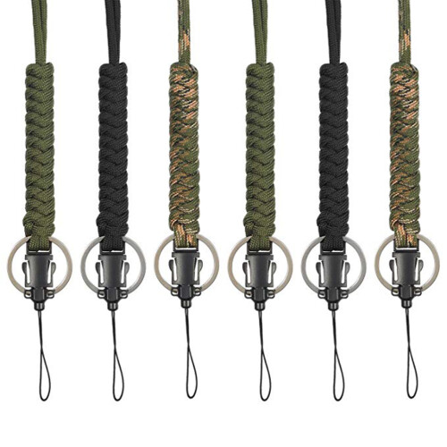 18Pièces Sangles Paracorde Multicolores Accessoires Outdoor