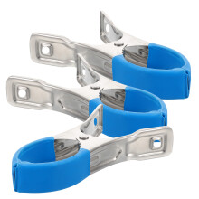 6Pièces Clip Indenté Acier Inoxydable Pour Saxophone Flûte Clarinette