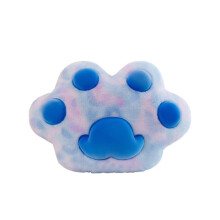 (Blue) Paw Stuffed Cat Toy Large Doll Multicolor Pillow Cushion Decoration Holiday Gift