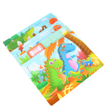 5Pièces Jouet Puzzle Bois Coloré Educatif Pour Enfants