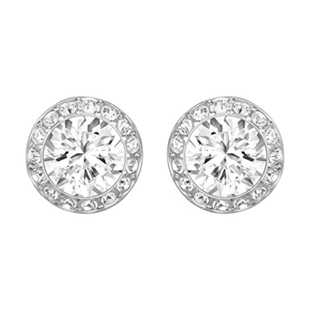 Swarovski Angelic Crystal Earrings Silver