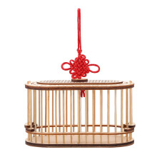 2Pièces Boîte En Bois Naturel, Cage Durable Simple Pour Sauterelles