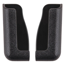 4Pièces Support Téléphone Auto-Adhésif Plastique Noir Stable