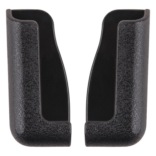 4Pièces Support Téléphone Auto-Adhésif Plastique Noir Stable