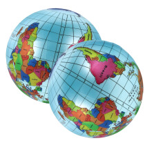 8Pièces Globe Gonflable En PVC Jouet Éducatif Pour Enfants